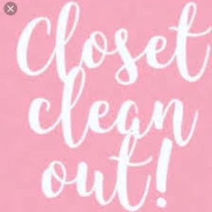 Closet Clean Out!